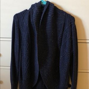 Blue slouchy sweater